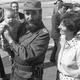 Fidel Castro holding baby Michel Trudeau, son of the former Canadian Prime Minister Pierre Trudeau